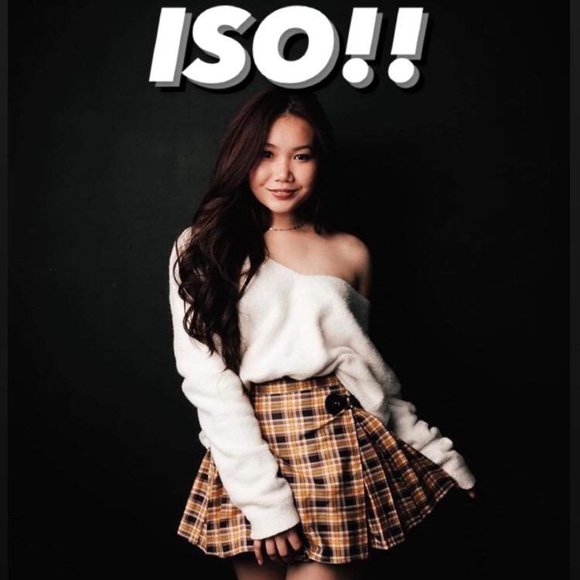 ISO!!! Lychee the Label Mochi Yellow Plaid Skirt - Picture 1 of 1
